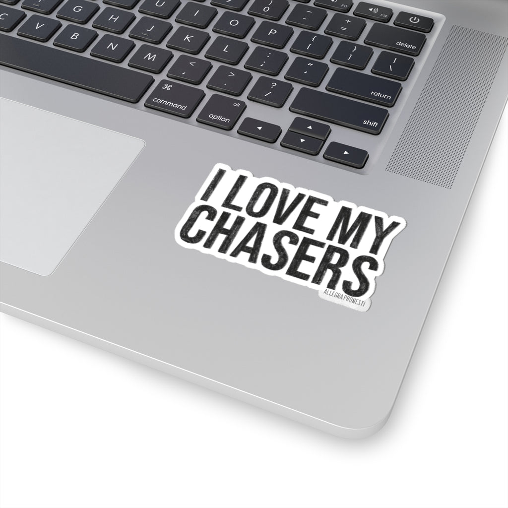 I Love My Chasers Sticker