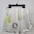 Abstract Slip Mini Skirt