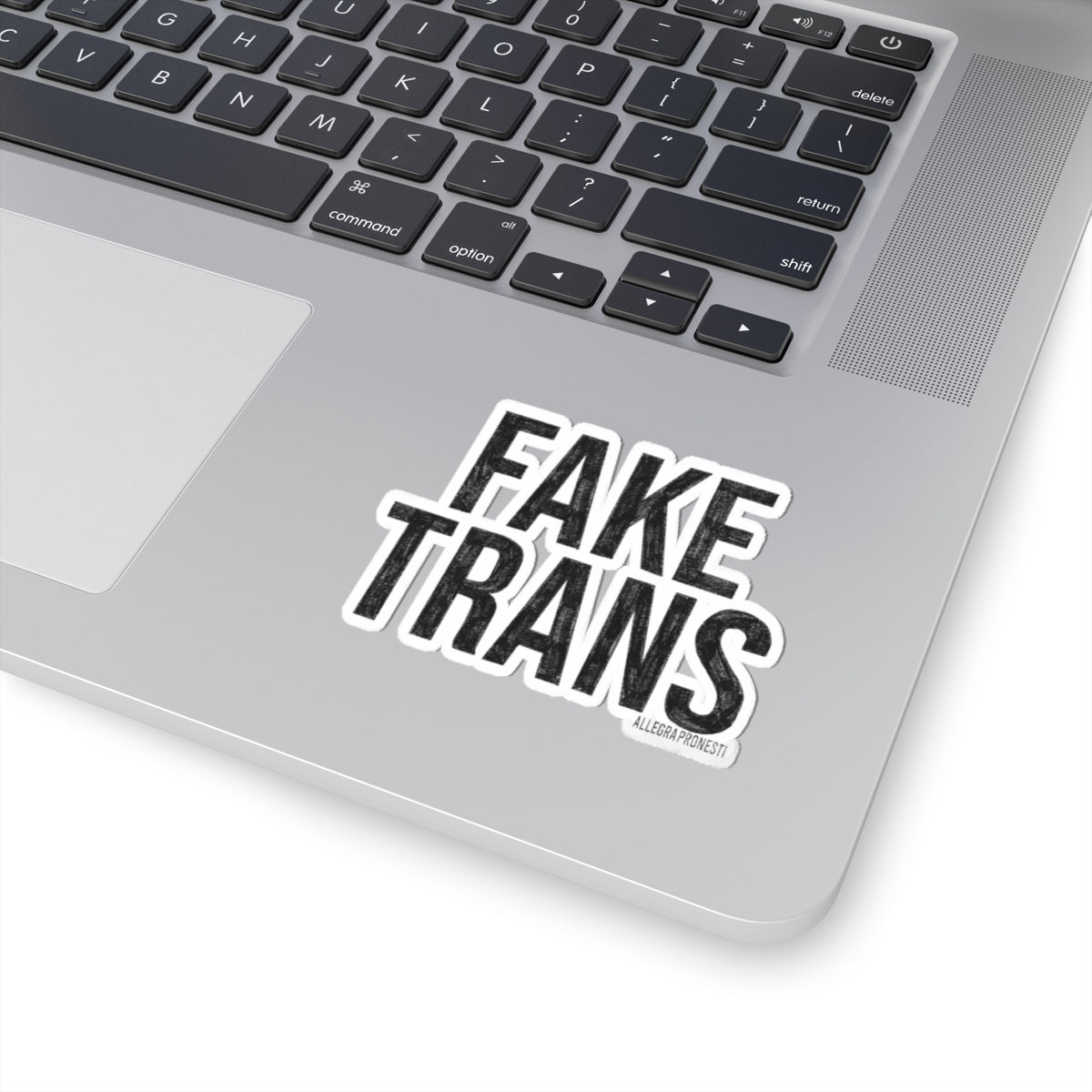 Fake Trans Sticker
