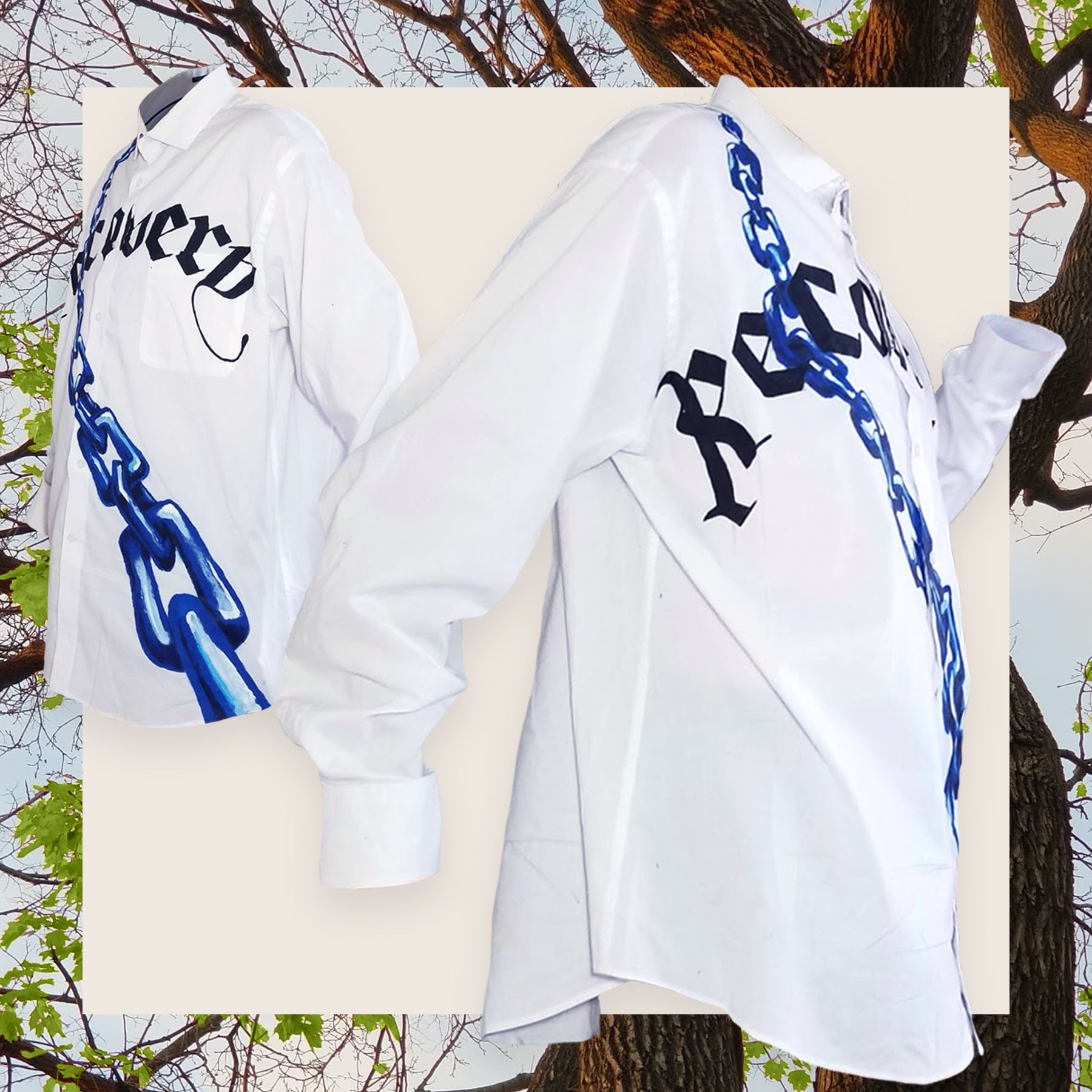 Recovery Button Up XL