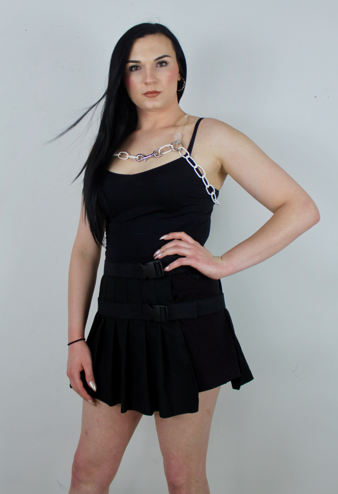 Black Cheer Skirt