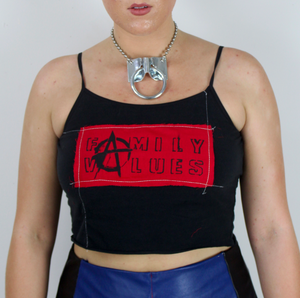 FV Black Crop Tank