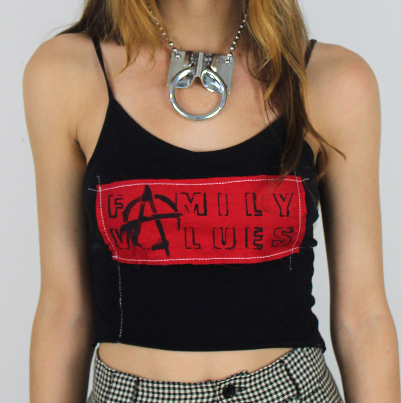 FV Black Crop Tank