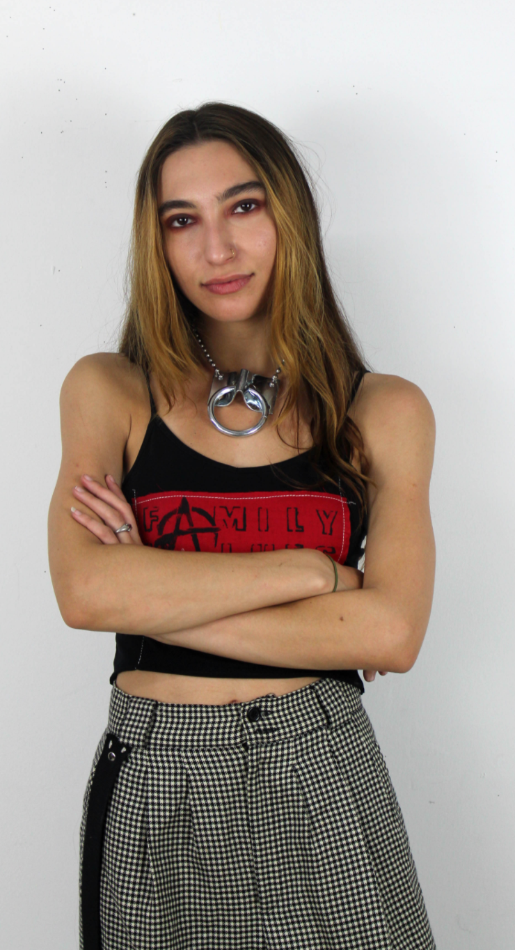 FV Black Crop Tank