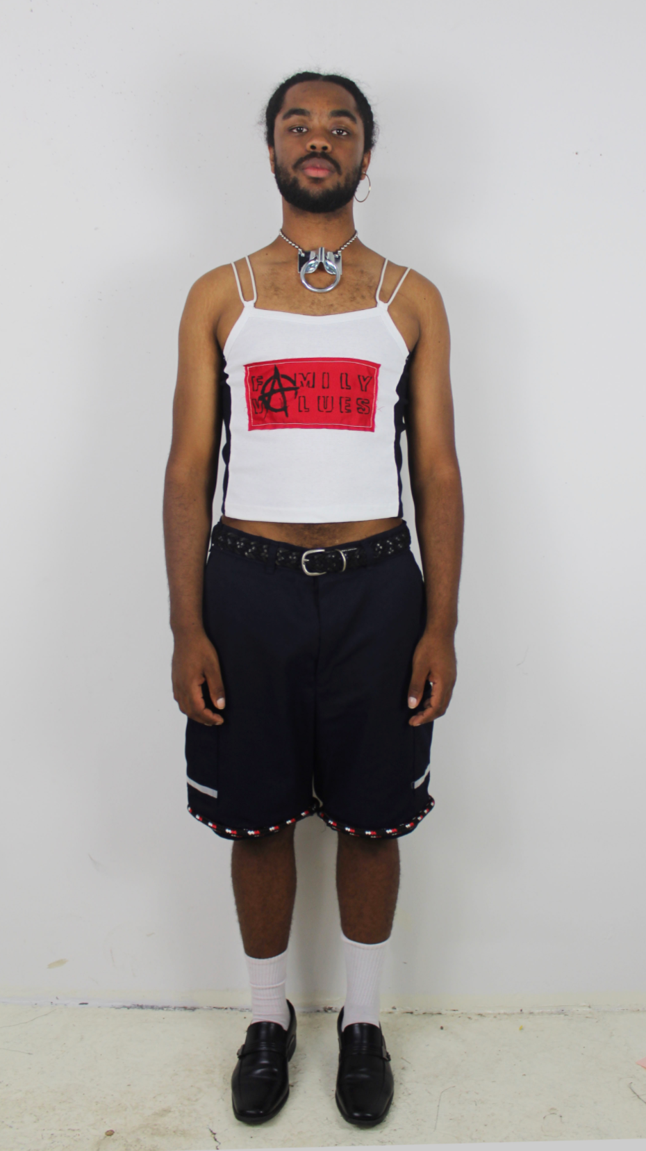 FV Logo B&W Crop Tank