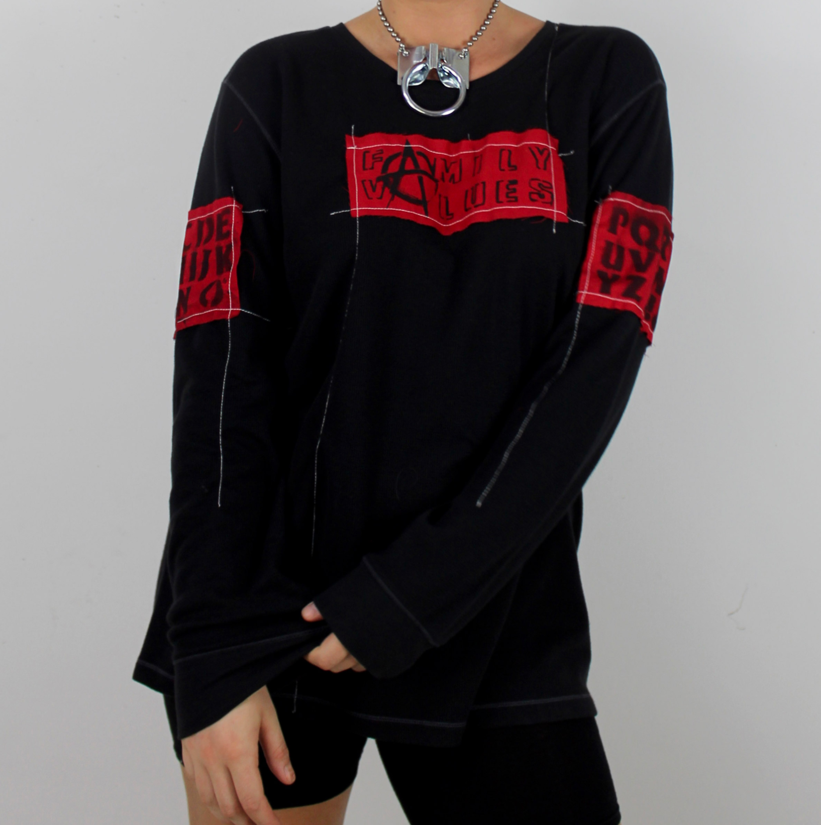 FV Logo Black Long Sleeve