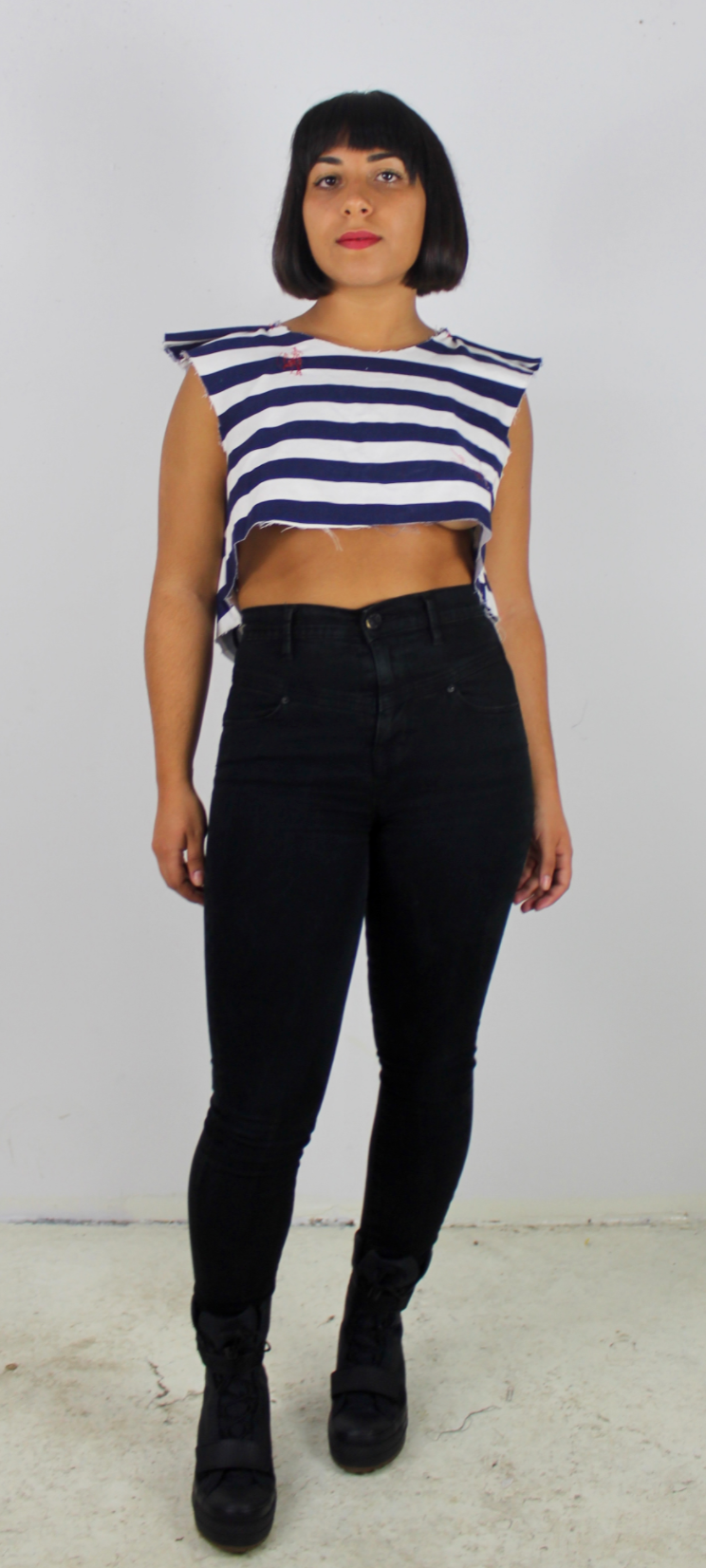 Stripe Crop